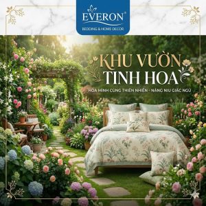 Khu vườn tinh hoa bộ sưu tập chăn ga Tại ba đồn - Đồng hới -Quảng Bình