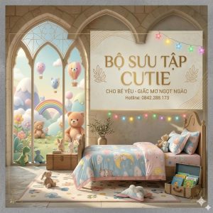 Thế giới chăn ga Ba Đồn- Bộ sưu tập Cutie