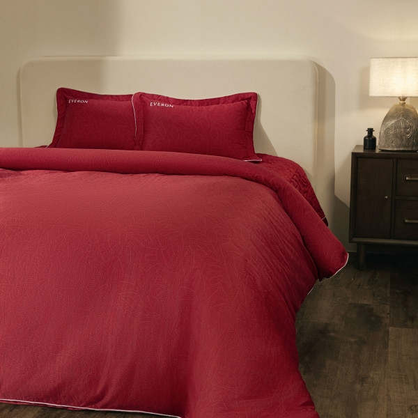 Bộ chăn ga gối Everon Lá Thu Đỏ - EPC26016 Bộ chăn ga gối Everon Lá Thu Đỏ - EPC26016