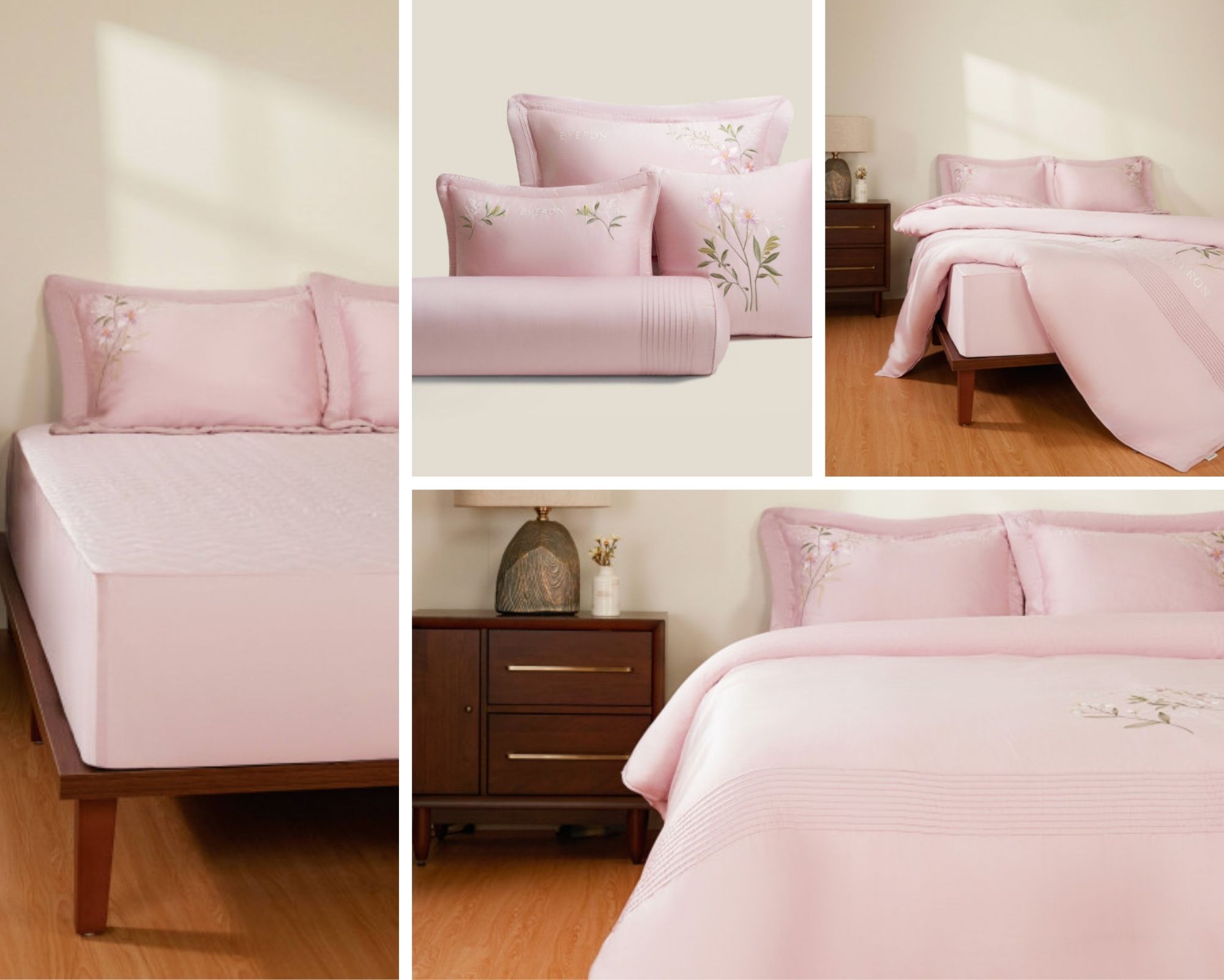 Bộ chăn ga gối Everon Đồng ca hoa cỏ - ESM26004