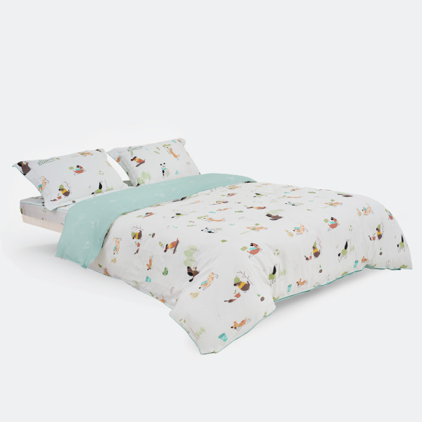 201-1-600x0 Bộ chăn ga gối Everon Kids Cún Thân Thiện- CPC25201