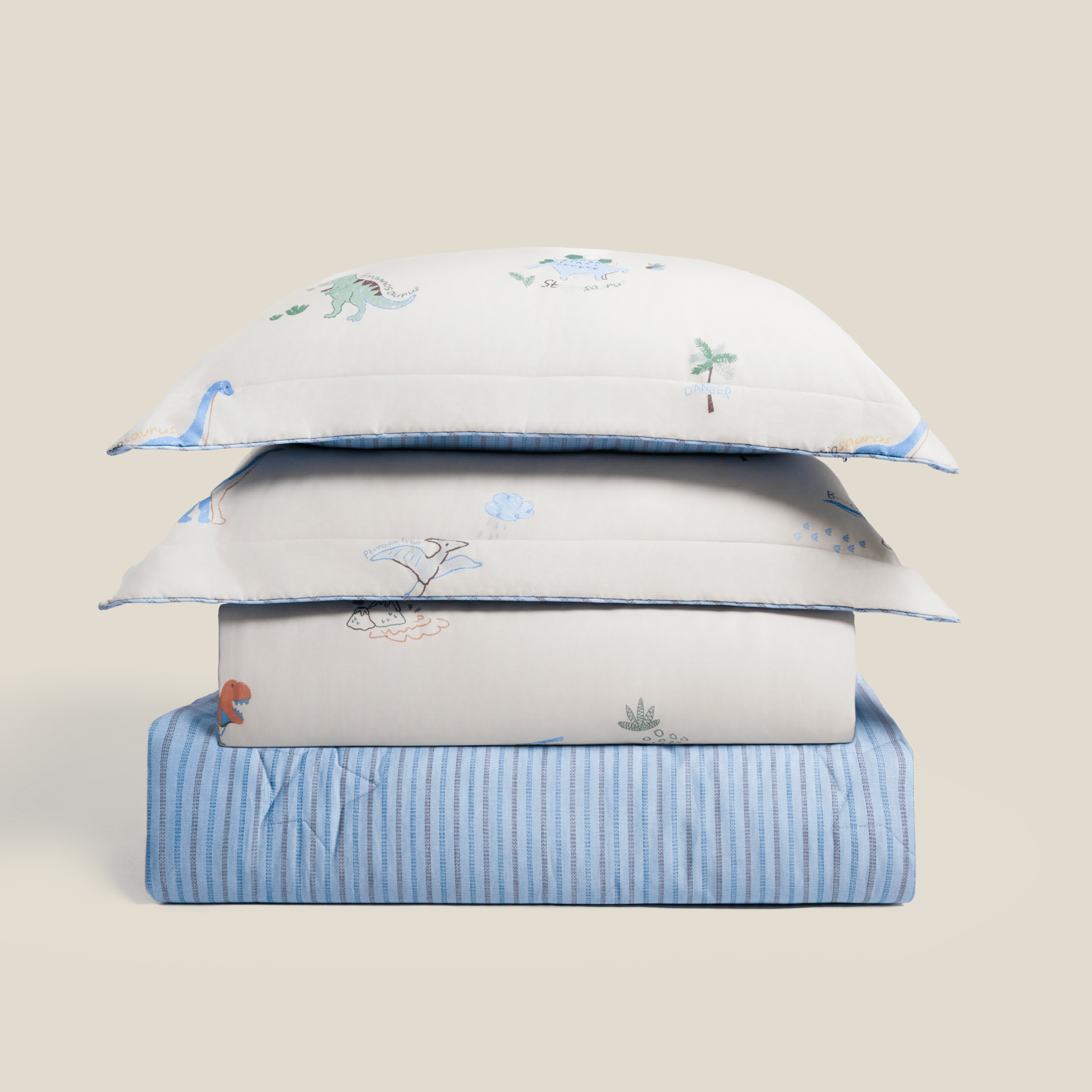 39-min Bộ chăn ga gối Everon Kids Cuộc phiêu lưu của Cổ Dài & Ba Sừng - CPC26204