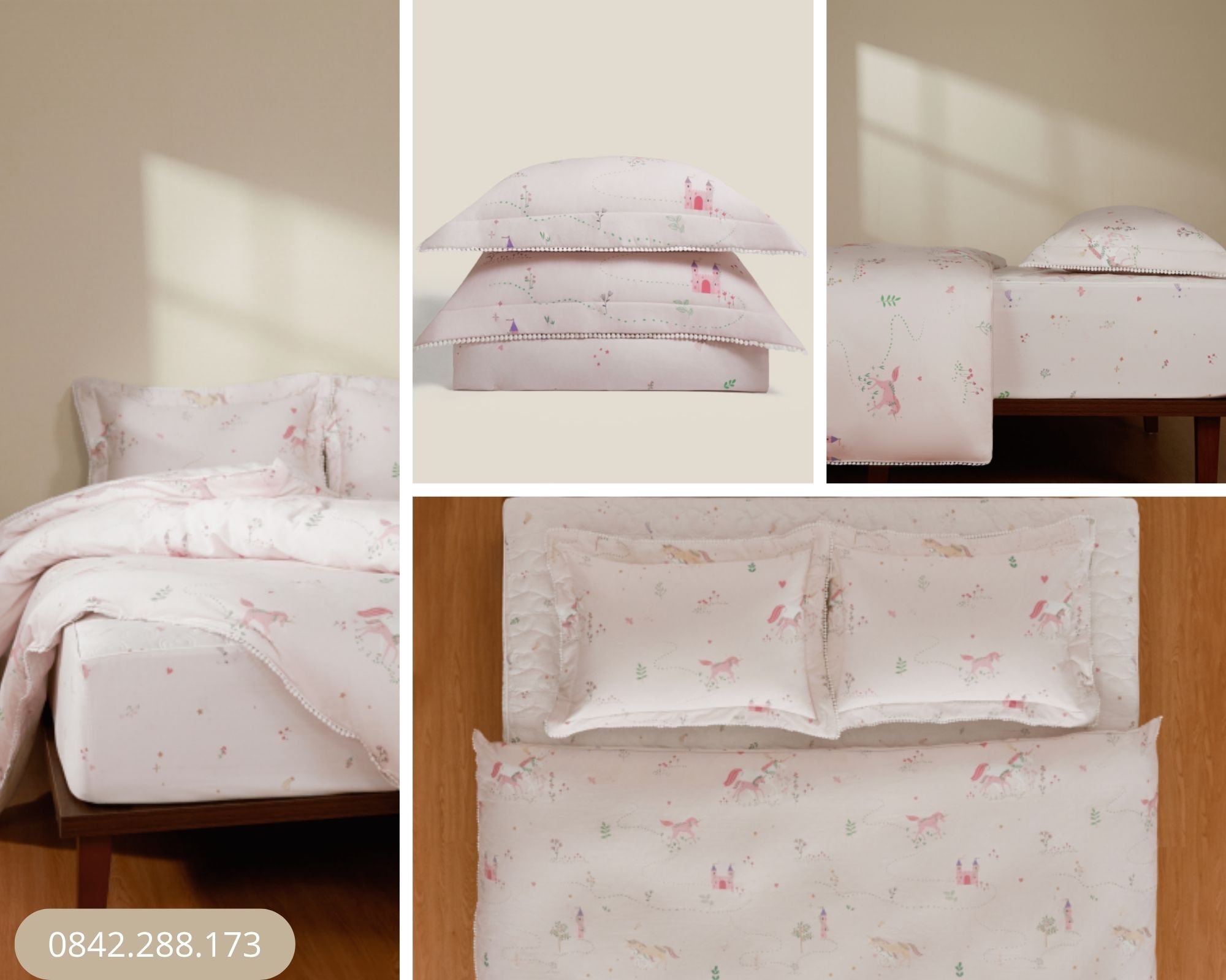 Bộ chăn ga gối Everon Xứ Sở Thần Tiên – CPC26203