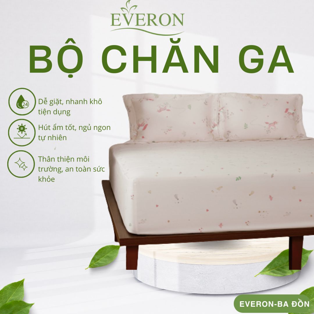 _ Bộ chăn ga gối Everon Xứ Sở Thần Tiên – CPC26203 Bộ chăn ga gối Everon Xứ Sở Thần Tiên – CPC26203