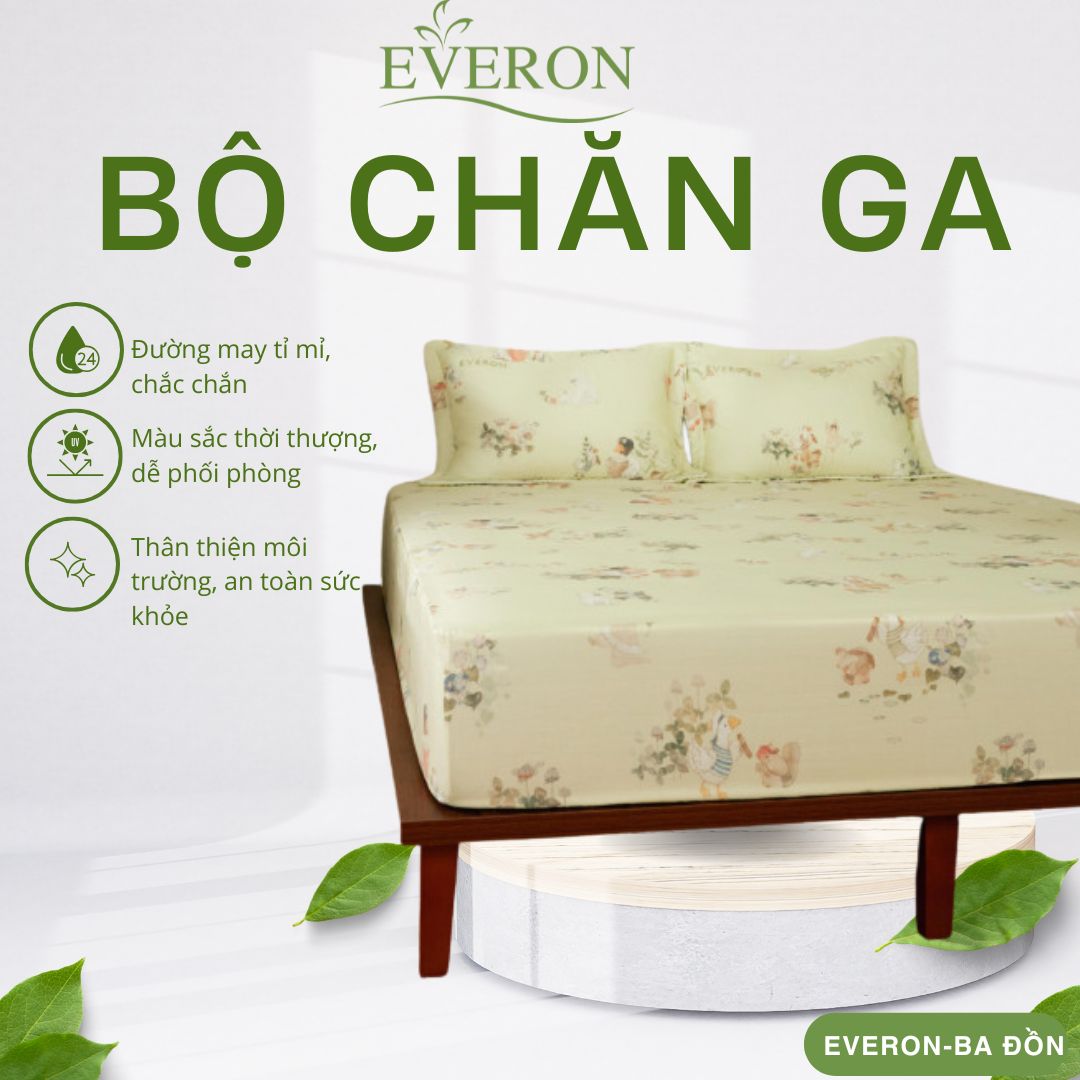 Bộ chăn ga gối Khu rừng cổ tích - CPT26202 Bộ chăn ga gối Khu rừng cổ tích - CPT26202