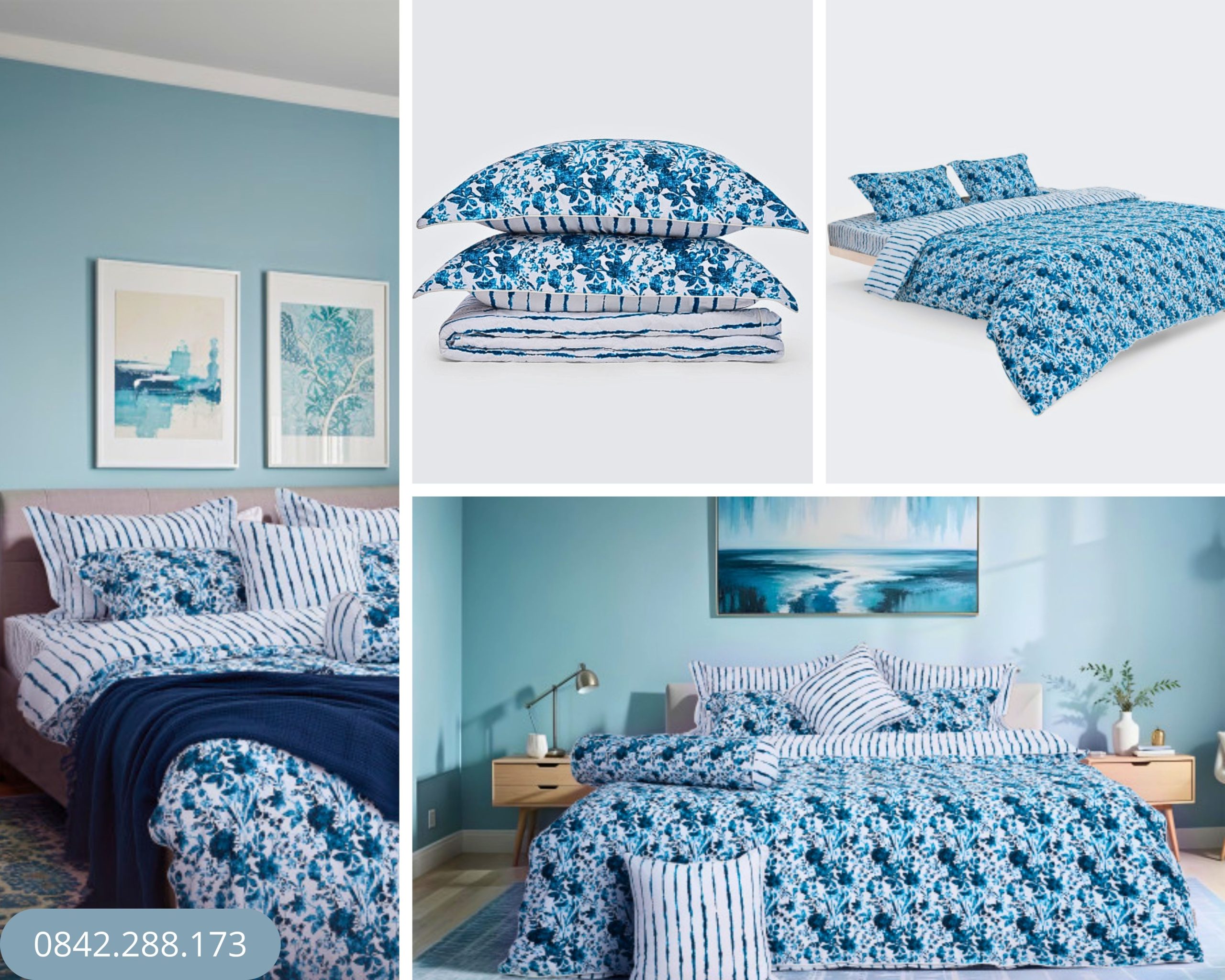 Bộ chăn ga gối Everon Thung Lũng Thấu Hiểu - EPM25021