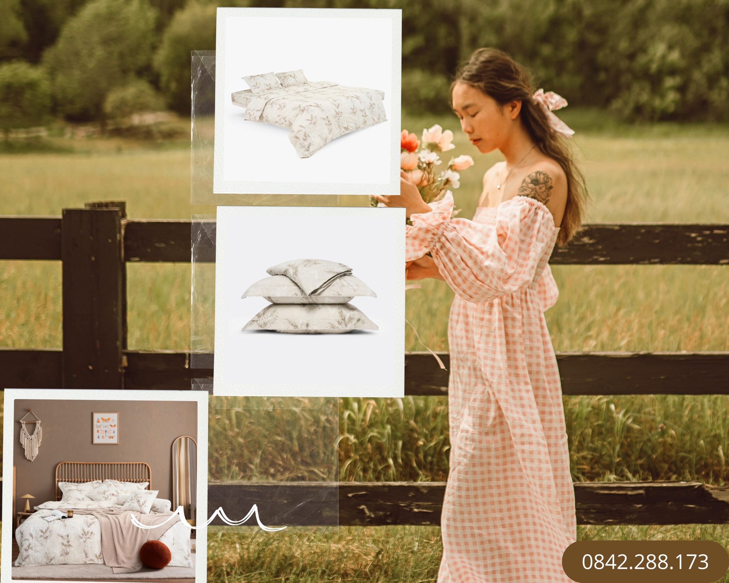 Bộ chăn ga gối Everon Đích Đến Hạnh Phúc - EPM25028