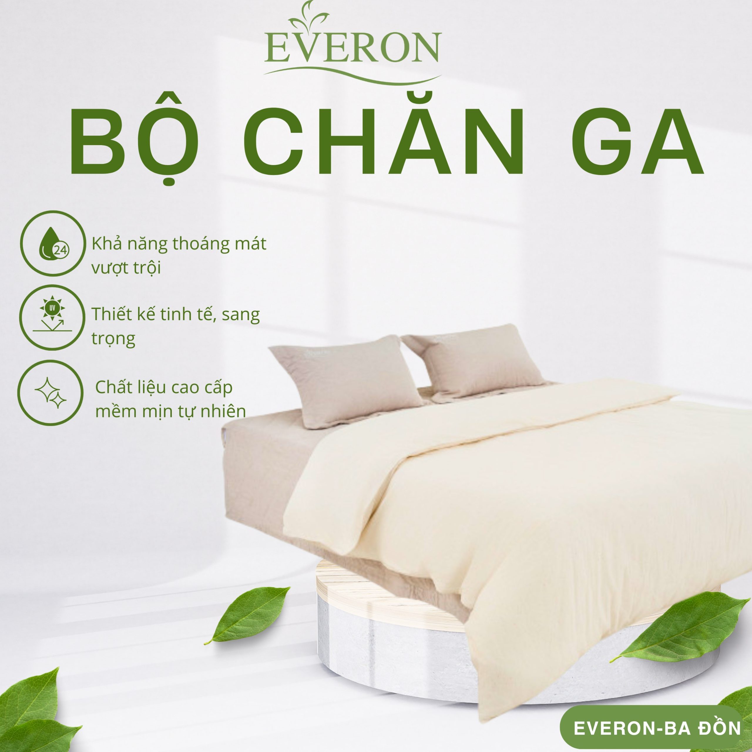 Bộ chăn ga gối Everon Đốm Sáng - EPM25041 Bộ chăn ga gối Everon Đốm Sáng - EPM25041