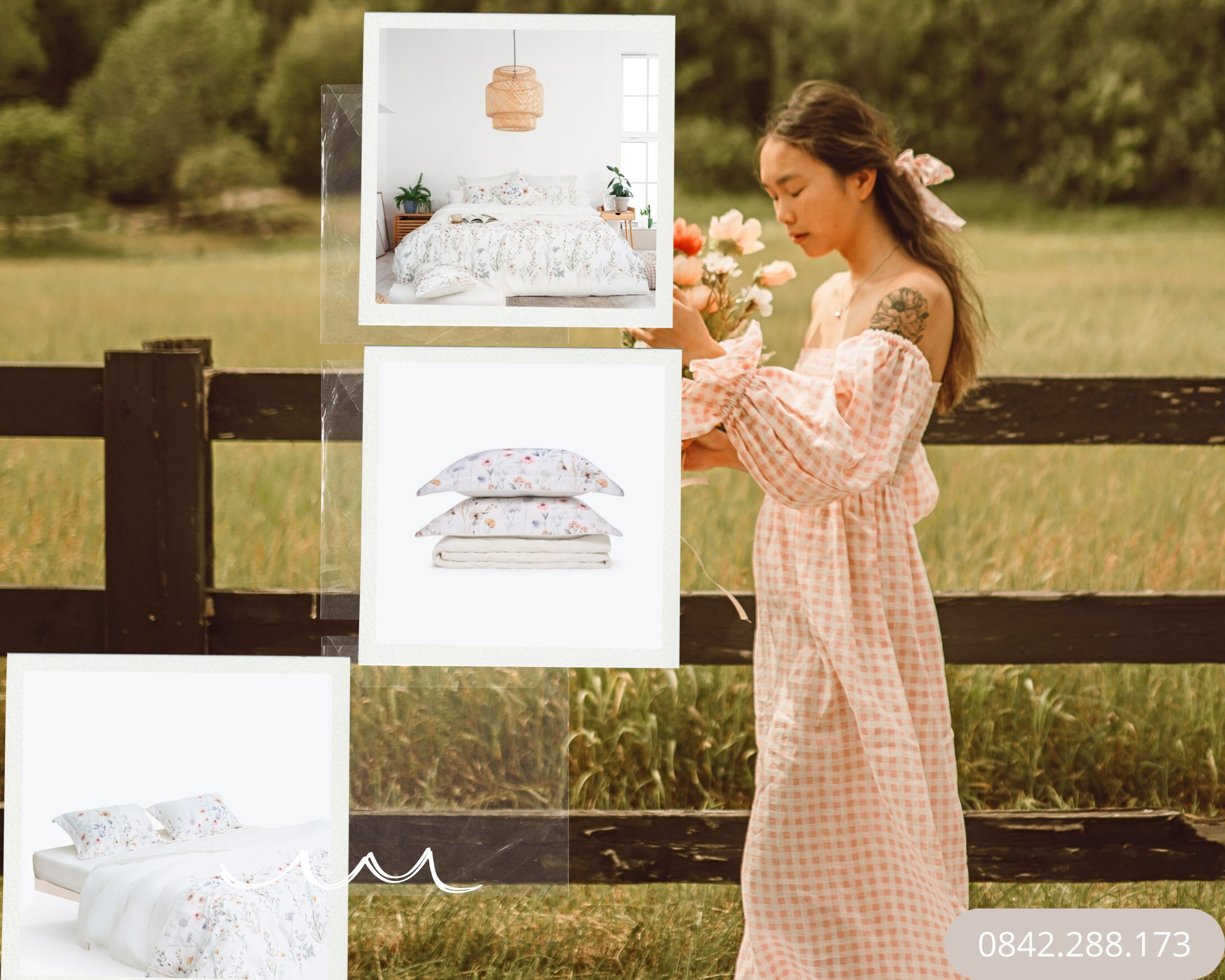 Bộ chăn ga gối Everon Nét Chân Thành - EPT25018