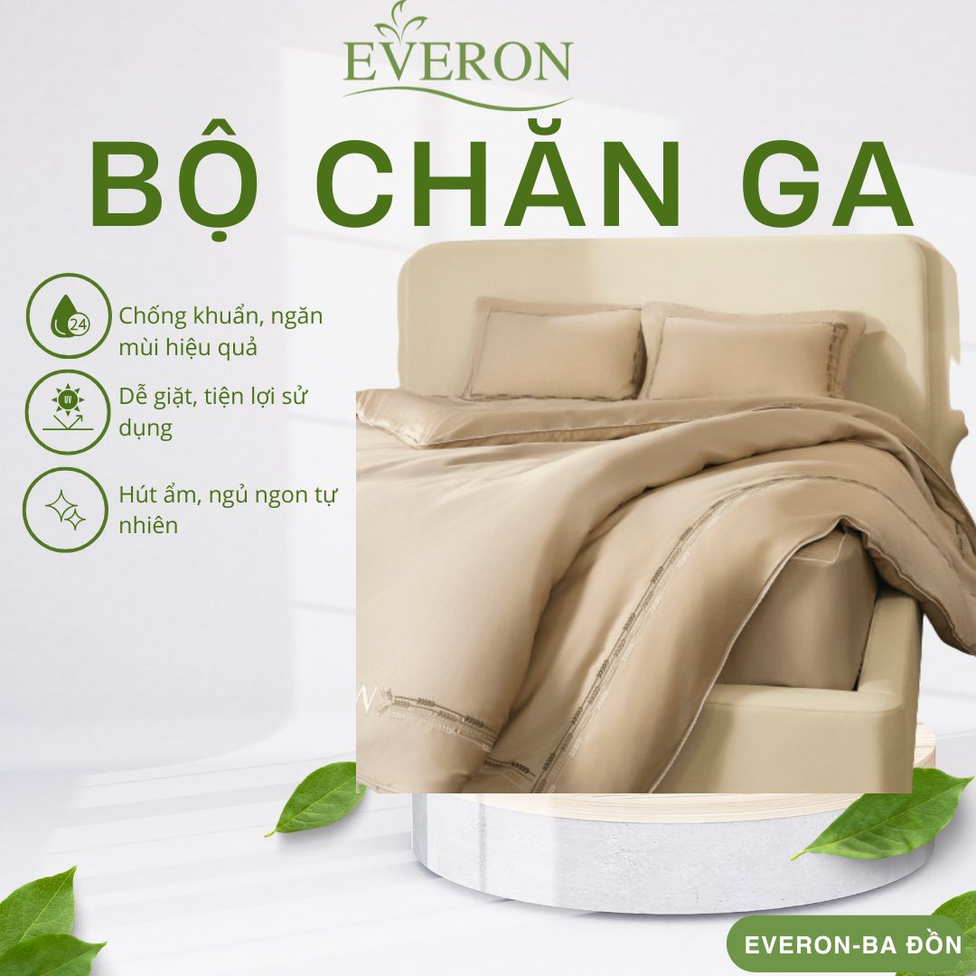 Bộ chăn ga gối Everon Cánh đồng vàng - ESTMC26006 Bộ chăn ga gối Everon Cánh đồng vàng - ESTMC26006