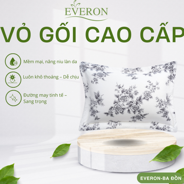 Vỏ gối Trà My Khoe Hương - EPM24063