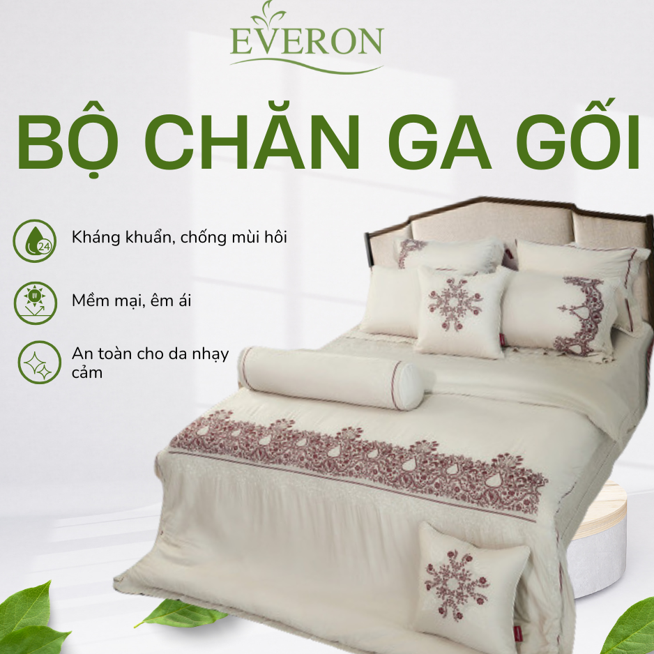 Bộ chăn ga gối Everon Ottoman - ASHM23102 Bộ chăn ga gối Everon Ottoman - ASHM23102