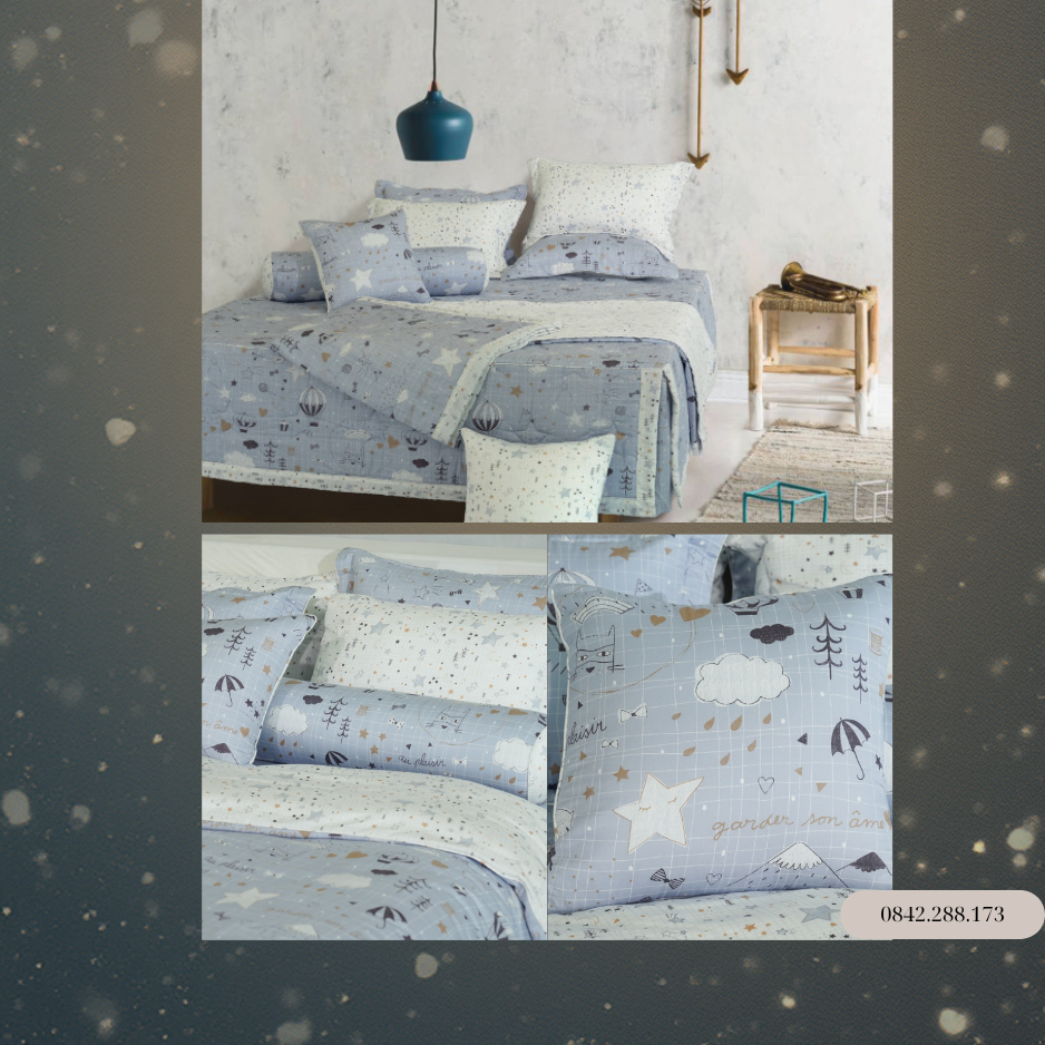 Bộ chăn ga gối Everon EPM22073