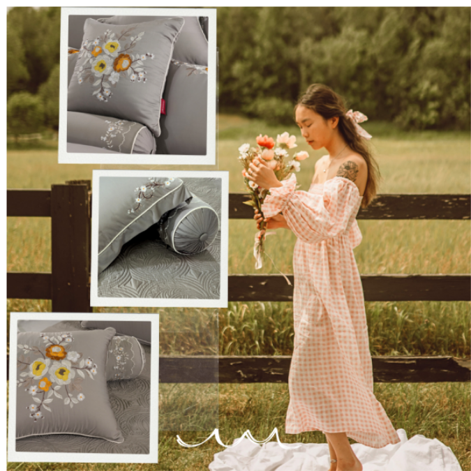 Bộ chăn ga gối Everon ASHM22101