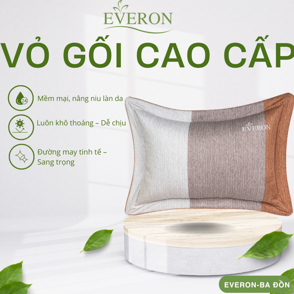 Vỏ gối Dải Sáng Trắng - EPM24062 Vỏ gối Dải Sáng Trắng - EPM24062