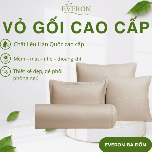 Vỏ gối Everon Herringbone - ESTJ26008