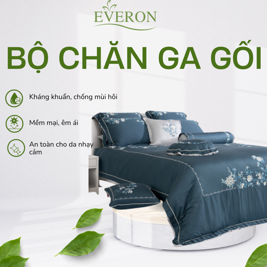 Bộ chăn ga gối Everon ASHM22104 Bộ chăn ga gối Everon ASHM22104