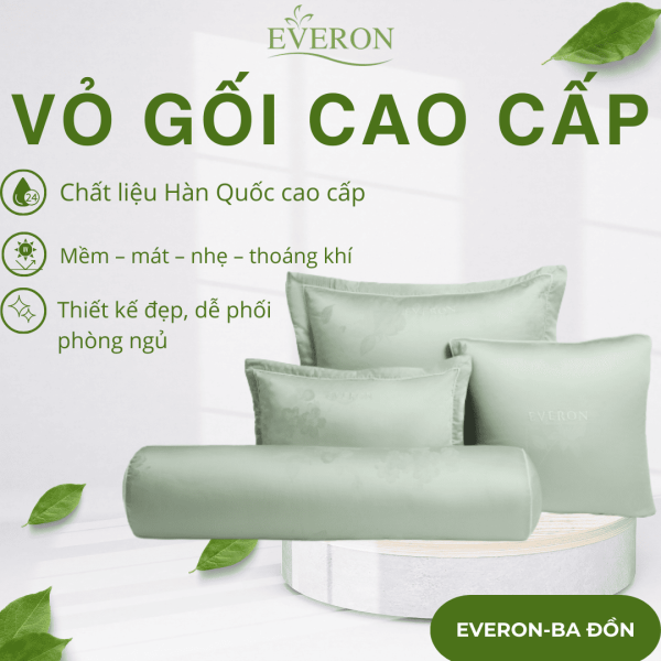 Vỏ gối Everon Hồng tỉ muội - ESTJ26009