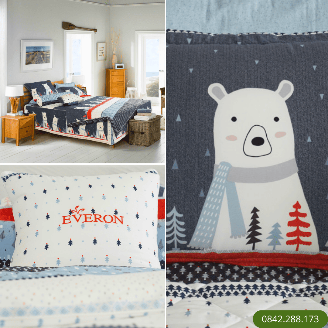 Bộ chăn ga gối Everon EPM22074