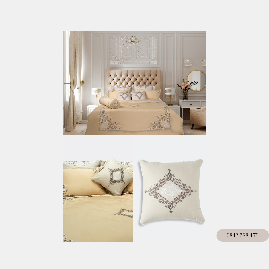 Bộ chăn ga gối Everon Luxe Mirror - ASHM24103