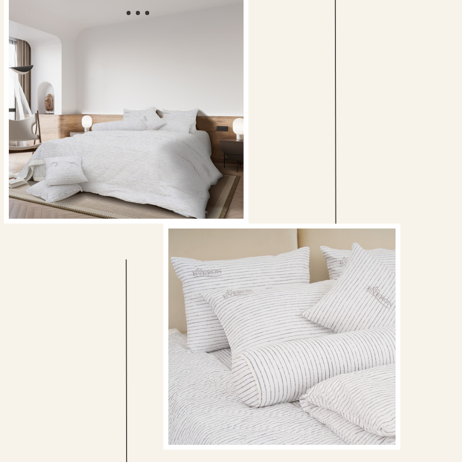 Bộ chăn ga gối Everon Đường Sọc Ngang - EPM25038