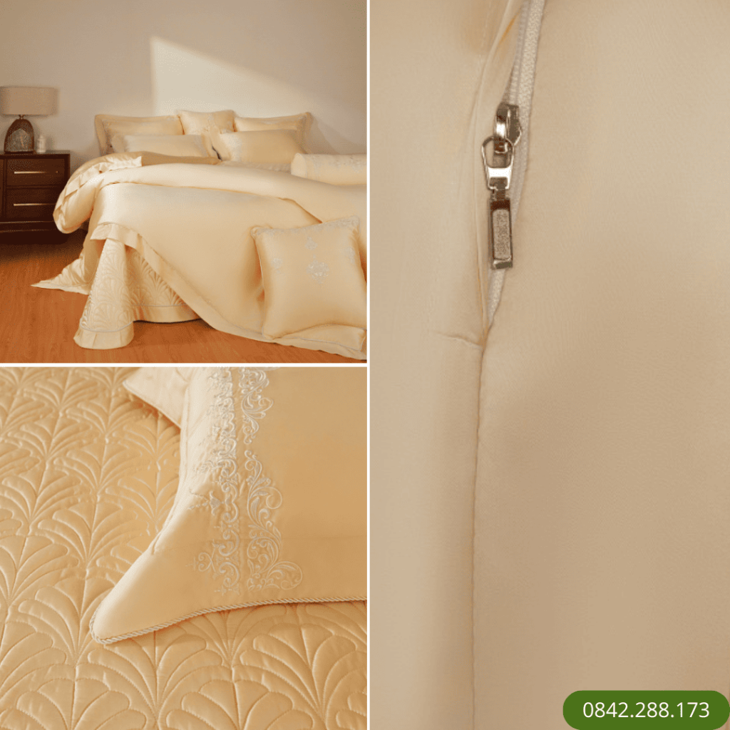 Bộ chăn ga gối Everon Khúc Baroque Lộng Lẫy – ASBM26104 