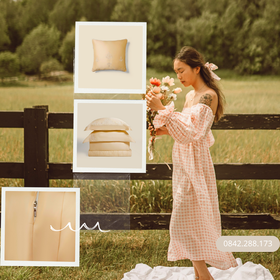 Bộ chăn ga gối Everon Khúc Baroque Lộng Lẫy - ASBM26104