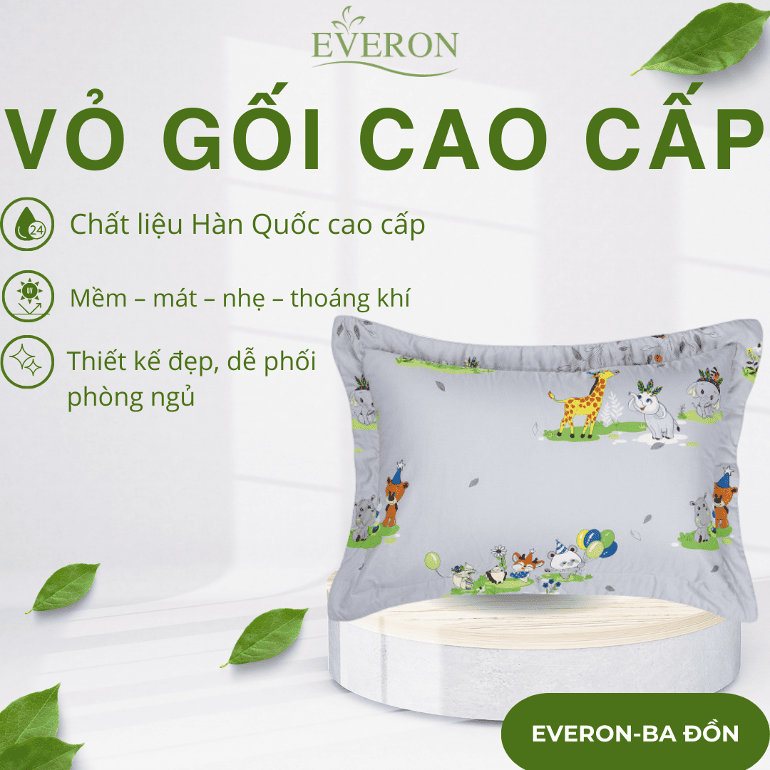 Bộ chăn ga gối Everon Bestie - EPM23068 Bộ chăn ga gối Everon Bestie - EPM23068