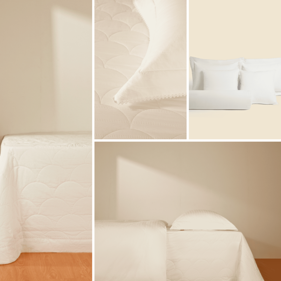 Bộ chăn ga Everon Ngọc Trai - ASCD26103