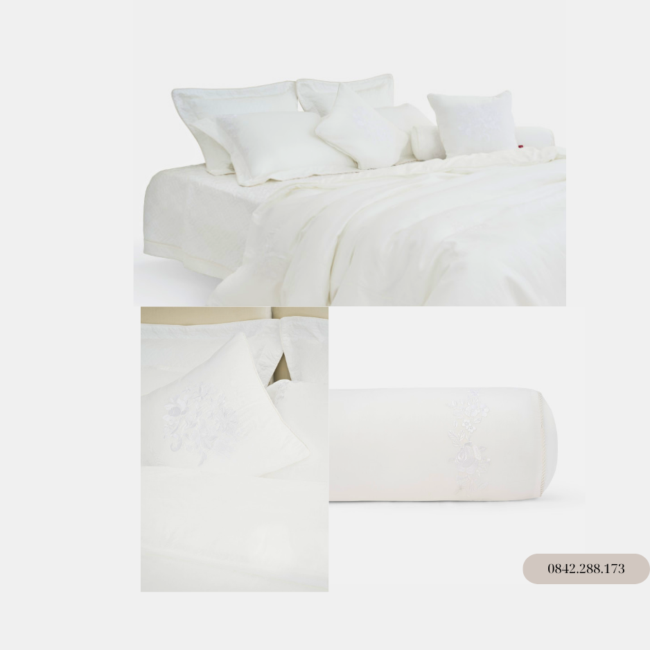 Bộ chăn ga gối Everon Mẫu Đơn Vĩnh Cửu - ASME25103