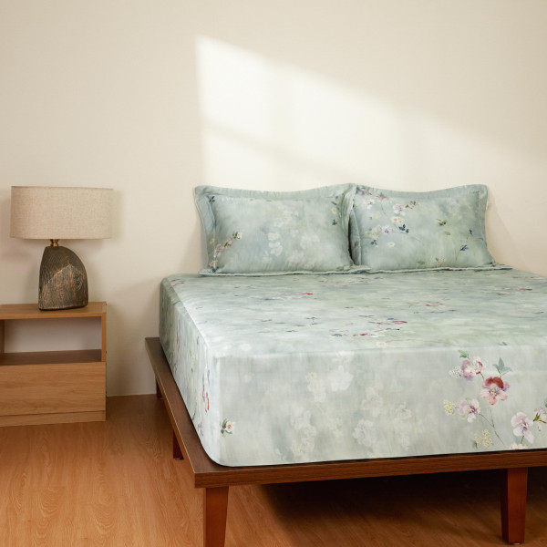 Bộ chăn ga gối Everon Thu Thiên Thanh - EPTC26011 Bộ chăn ga gối Everon Thu Thiên Thanh - EPTC26011