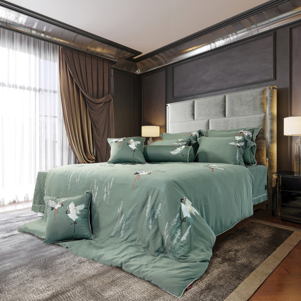 Bộ chăn ga gối Everon Crane - ASHM23101 Bộ chăn ga gối Everon Crane - ASHM23101