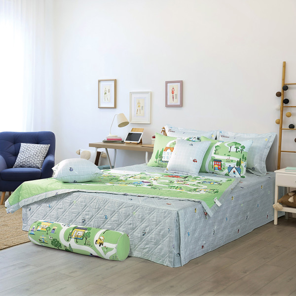 Bộ chăn ga gối Everon Happy Town - EPC23048 Bộ chăn ga gối Everon Happy Town - EPC23048