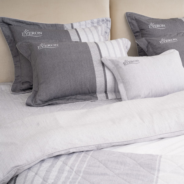 Bộ chăn ga gối Everon Kẻ Giao Thoa - EPM25039 Bộ chăn ga gối Everon Kẻ Giao Thoa - EPM25039