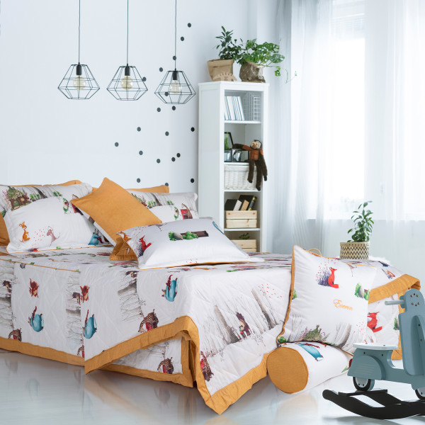 epc-24041-600x0 Bộ chăn ga gối Everon Bình Minh Trong Rừng Xanh – EPC24041