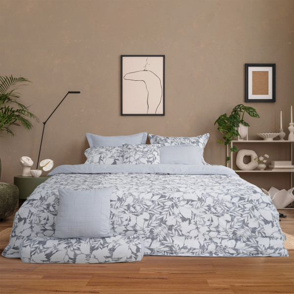 Bộ chăn ga gối Everon Chùm Lá Tinh Tế - EPM25026 Bộ chăn ga gối Everon Chùm Lá Tinh Tế - EPM25026