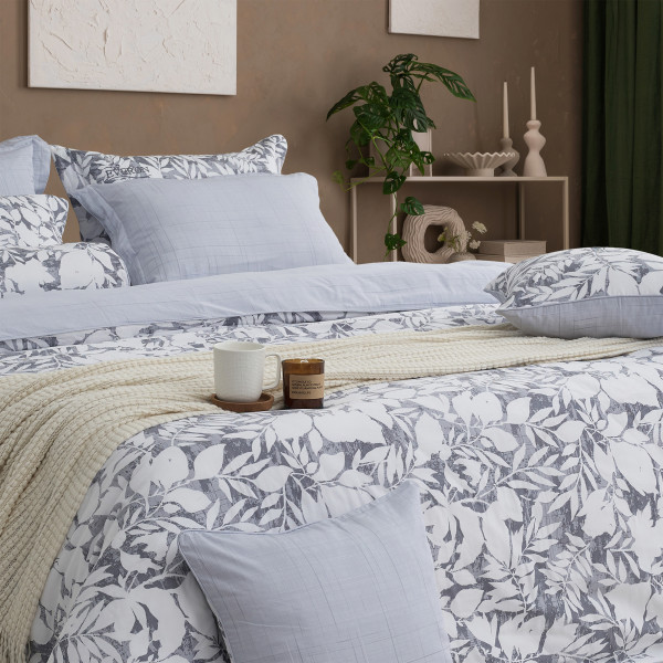 Bộ chăn ga gối Everon Chùm Lá Tinh Tế - EPM25026 Bộ chăn ga gối Everon Chùm Lá Tinh Tế - EPM25026