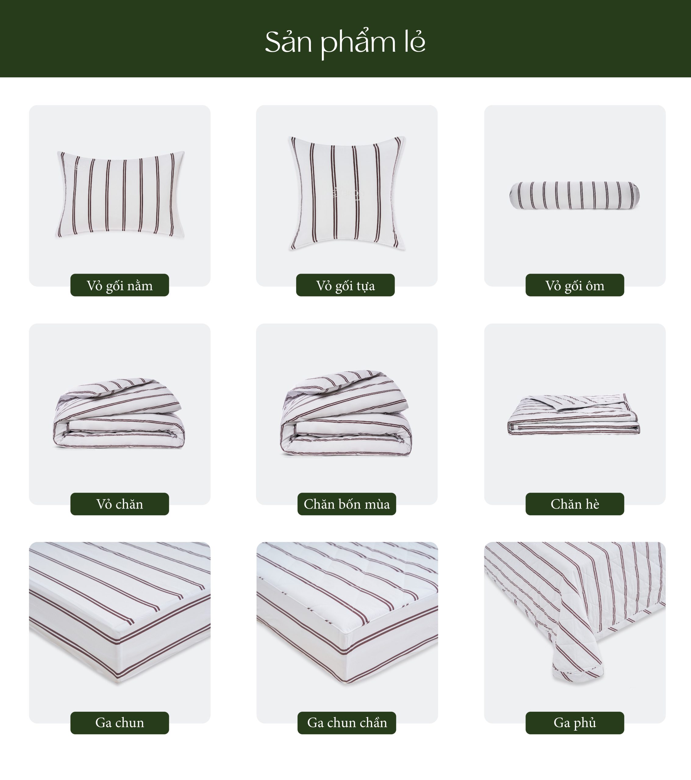 Vỏ gối Đường Song Song - EPC25035 