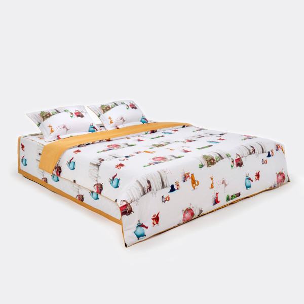 set-ga-phu-600x0 (1) Bộ chăn ga gối Everon Bình Minh Trong Rừng Xanh – EPC24041