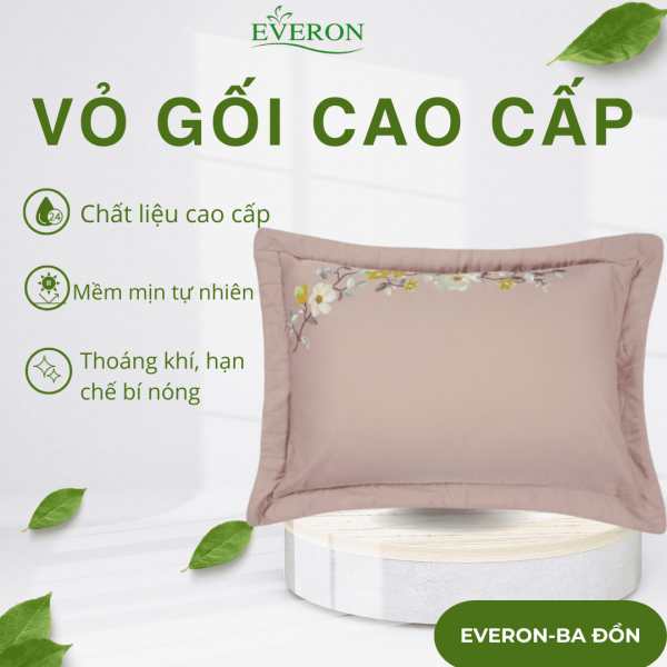 Vỏ gối Hoa Mộc Lan - ESB23022