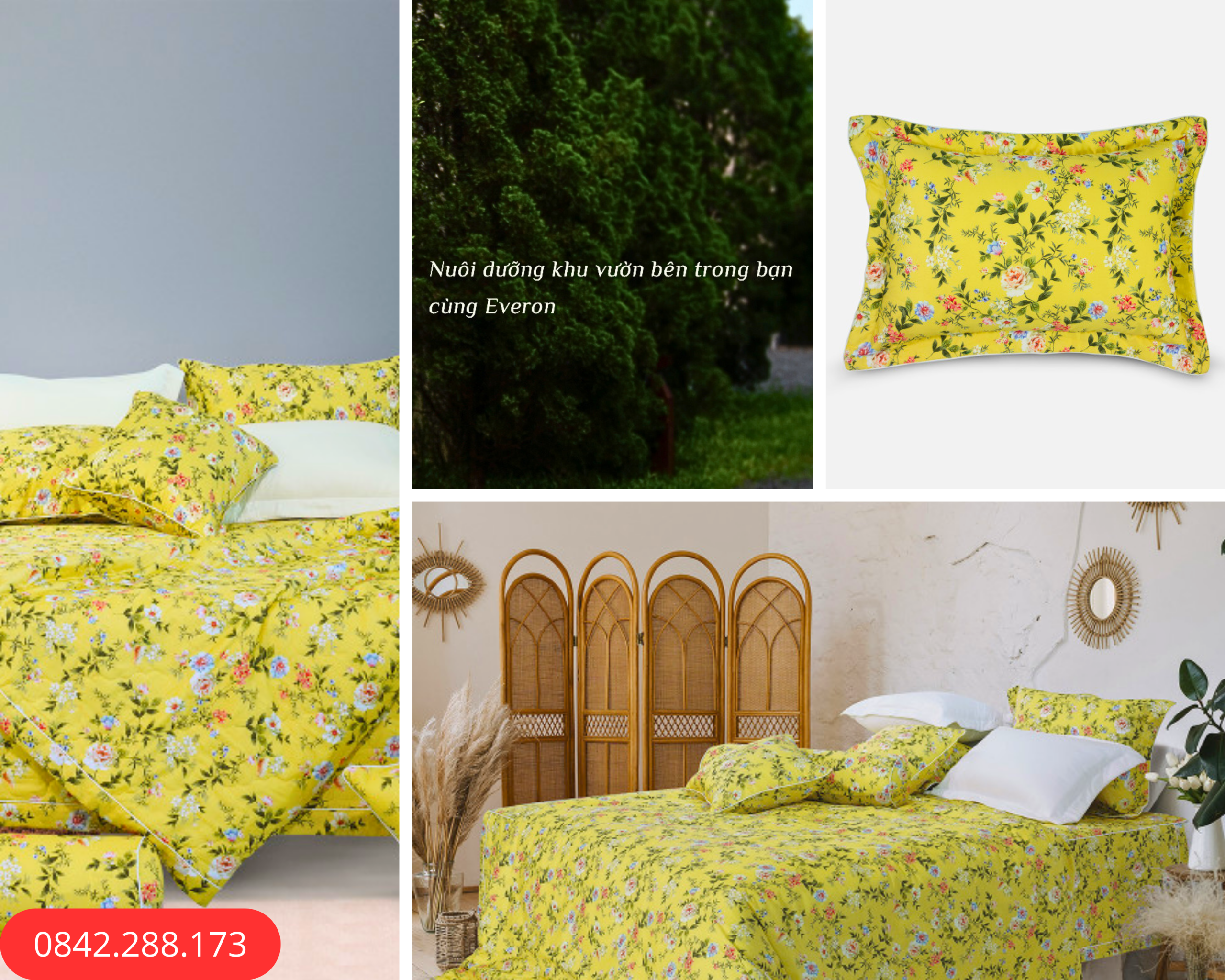 Vỏ gối Hoa Mẫu Đơn - EPC23050