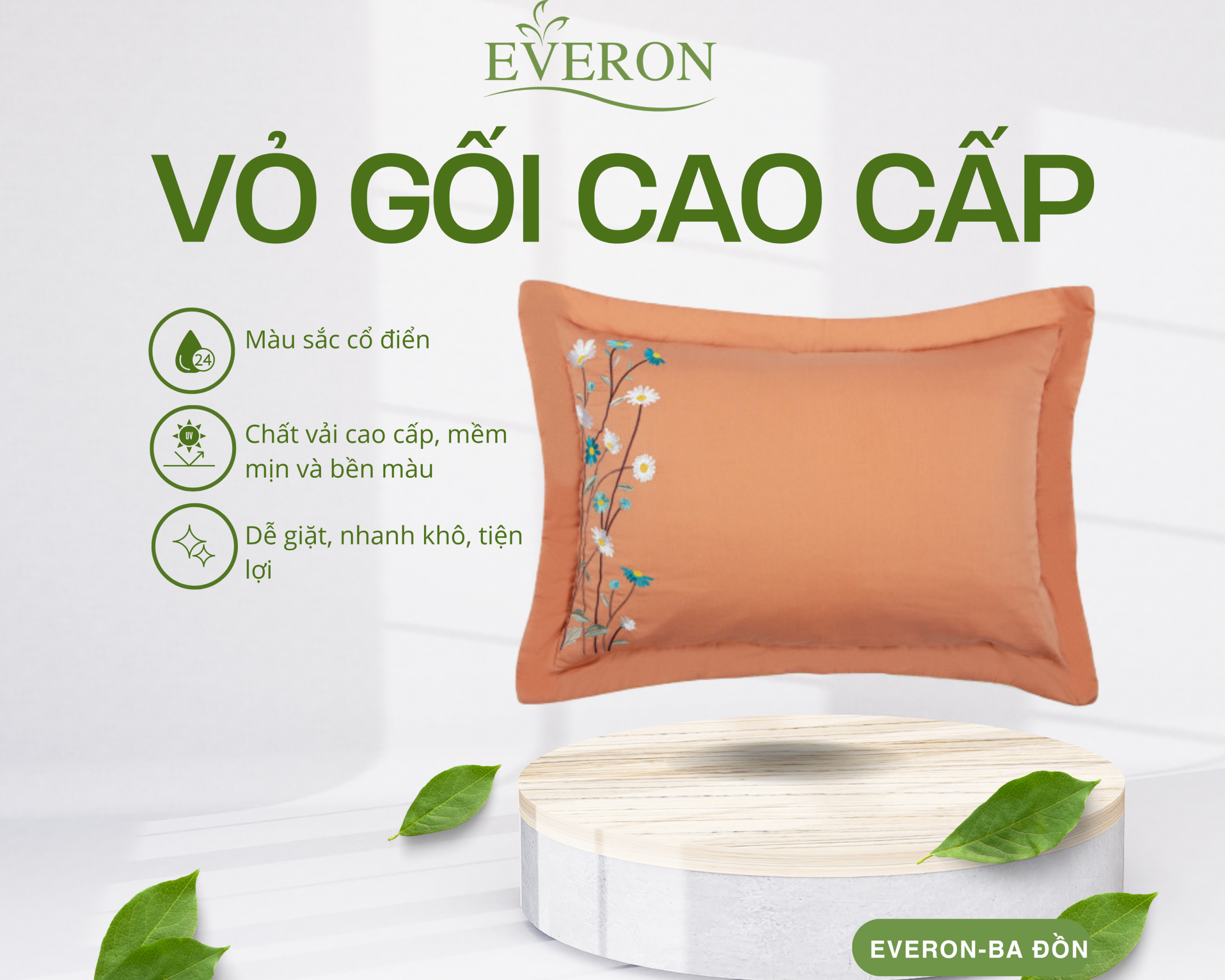 Vỏ gối Sắc Thu - ESM23013 Vỏ gối Sắc Thu - ESM23013