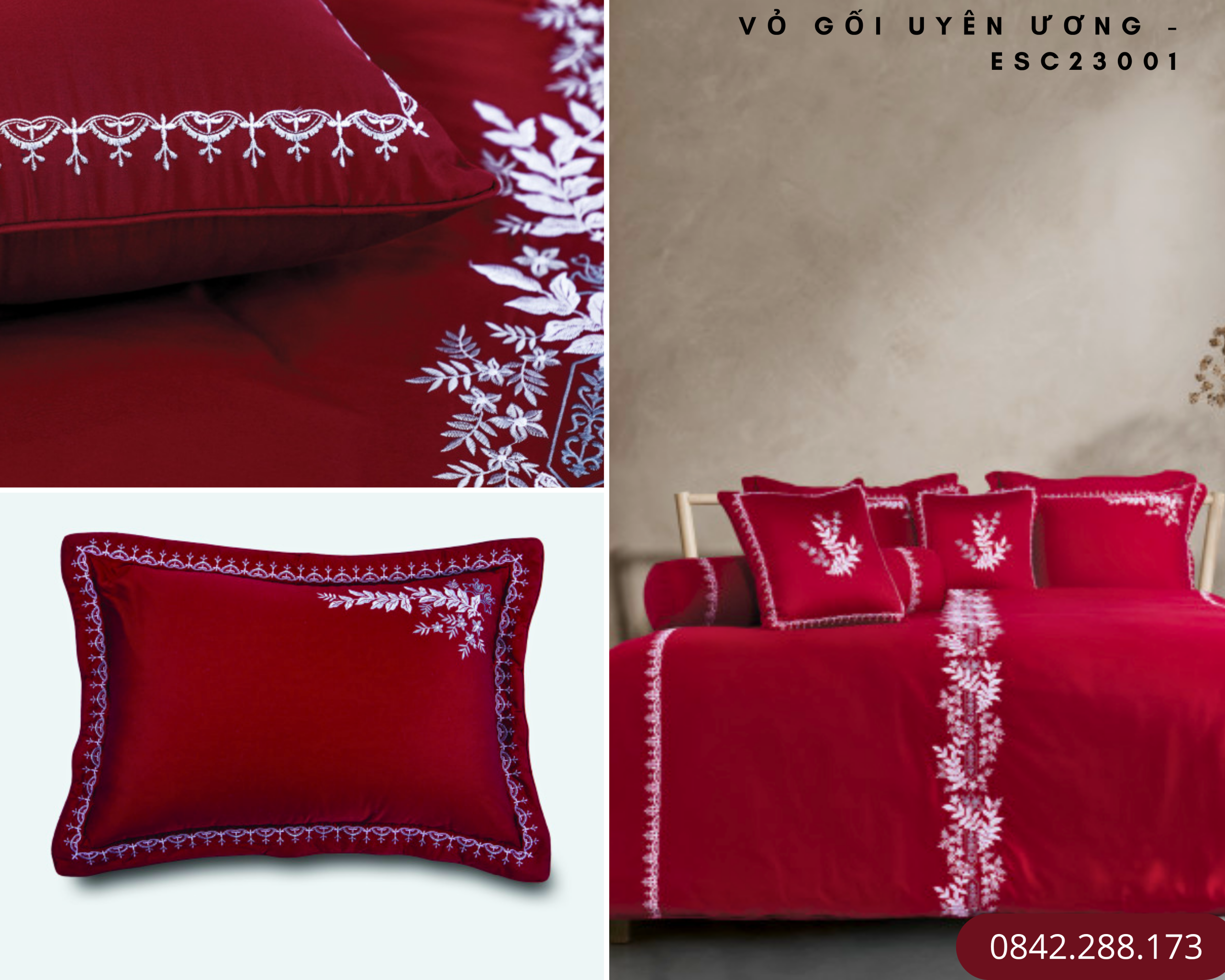 Vỏ gối Uyên Ương - ESC23001