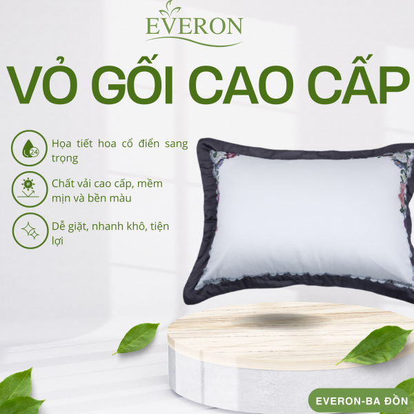 Vỏ gối Sắc Hồng - EPC23046