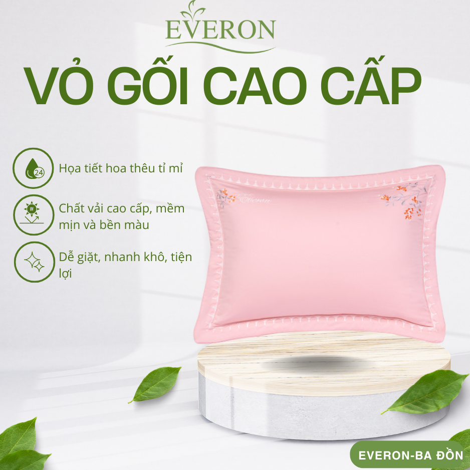 Vỏ gối Hoa Ngọt Ngào - ESM24015 Vỏ gối Hoa Ngọt Ngào - ESM24015