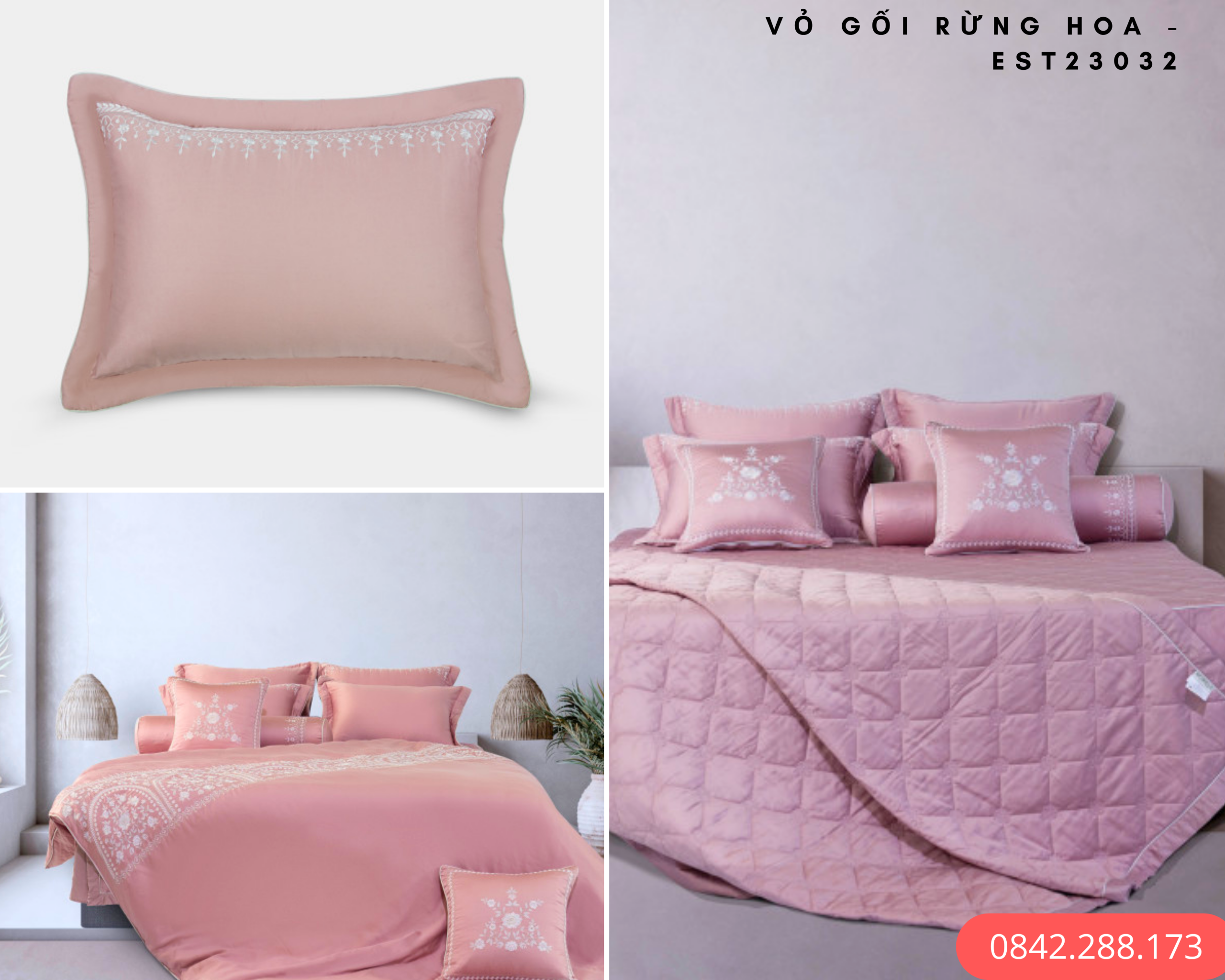 Vỏ gối Rừng Hoa - EST23032