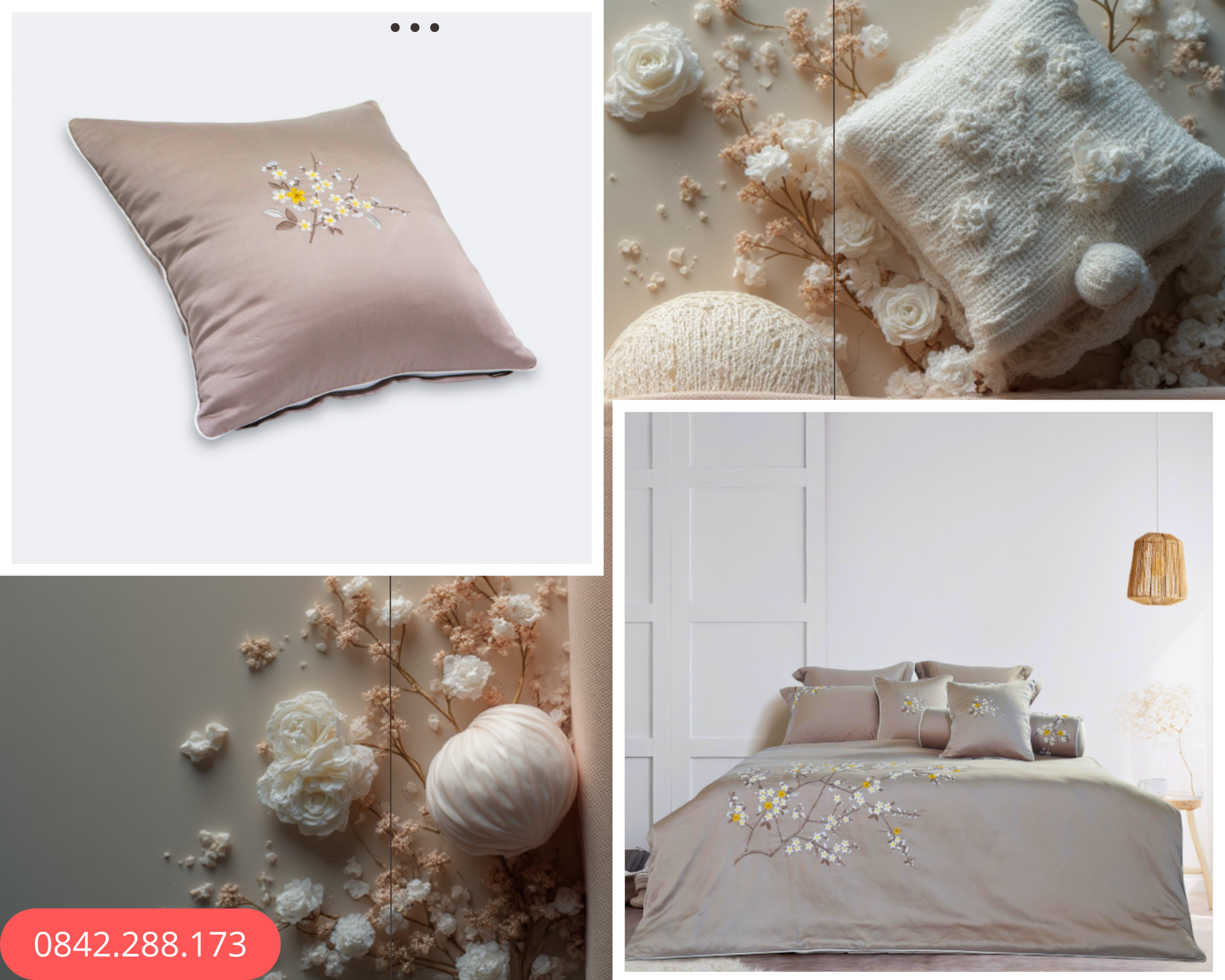 Vỏ gối Sắc Mai - EST23034