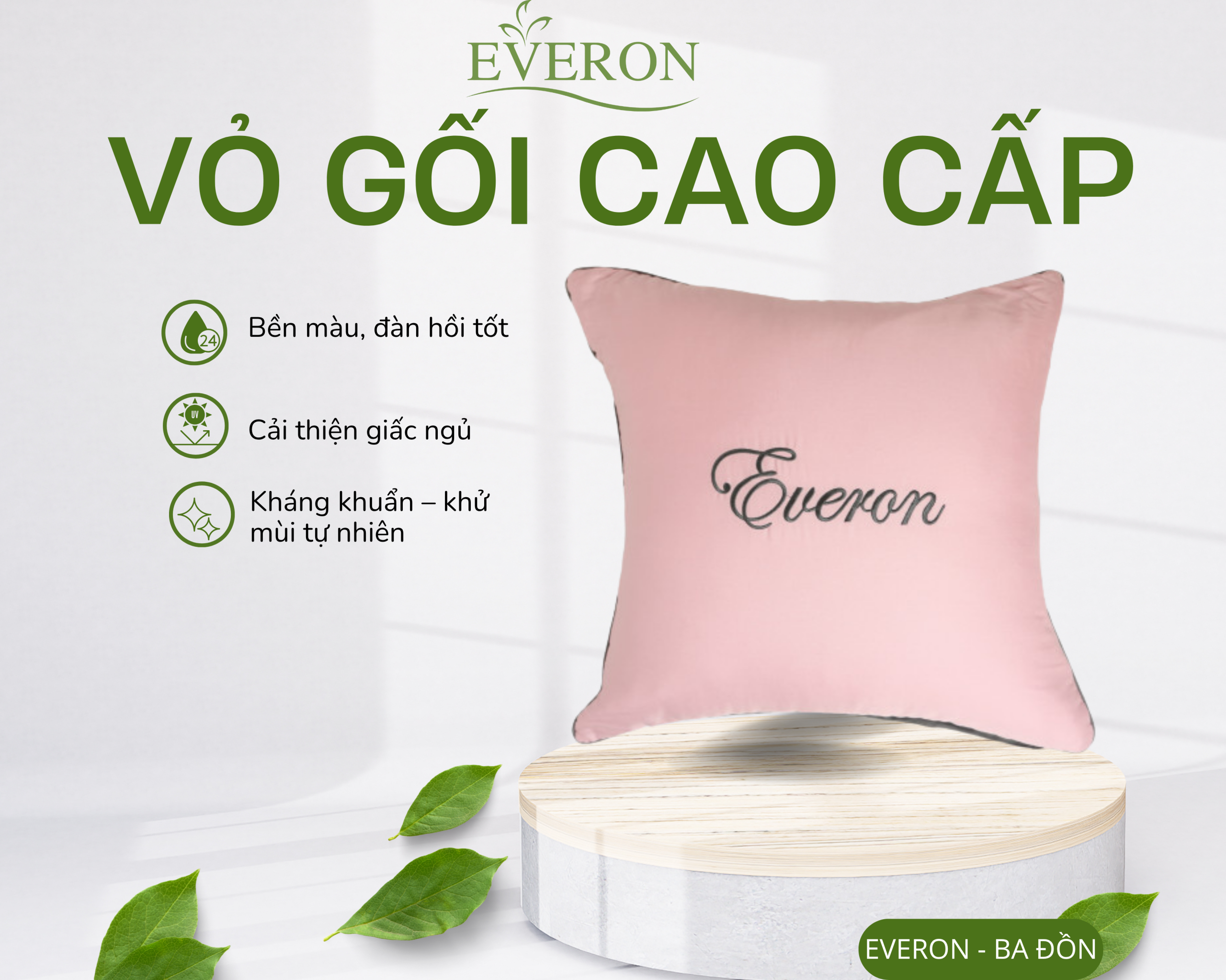 Vỏ gối Black Pink - ESTR23051 Vỏ gối Black Pink - ESTR23051