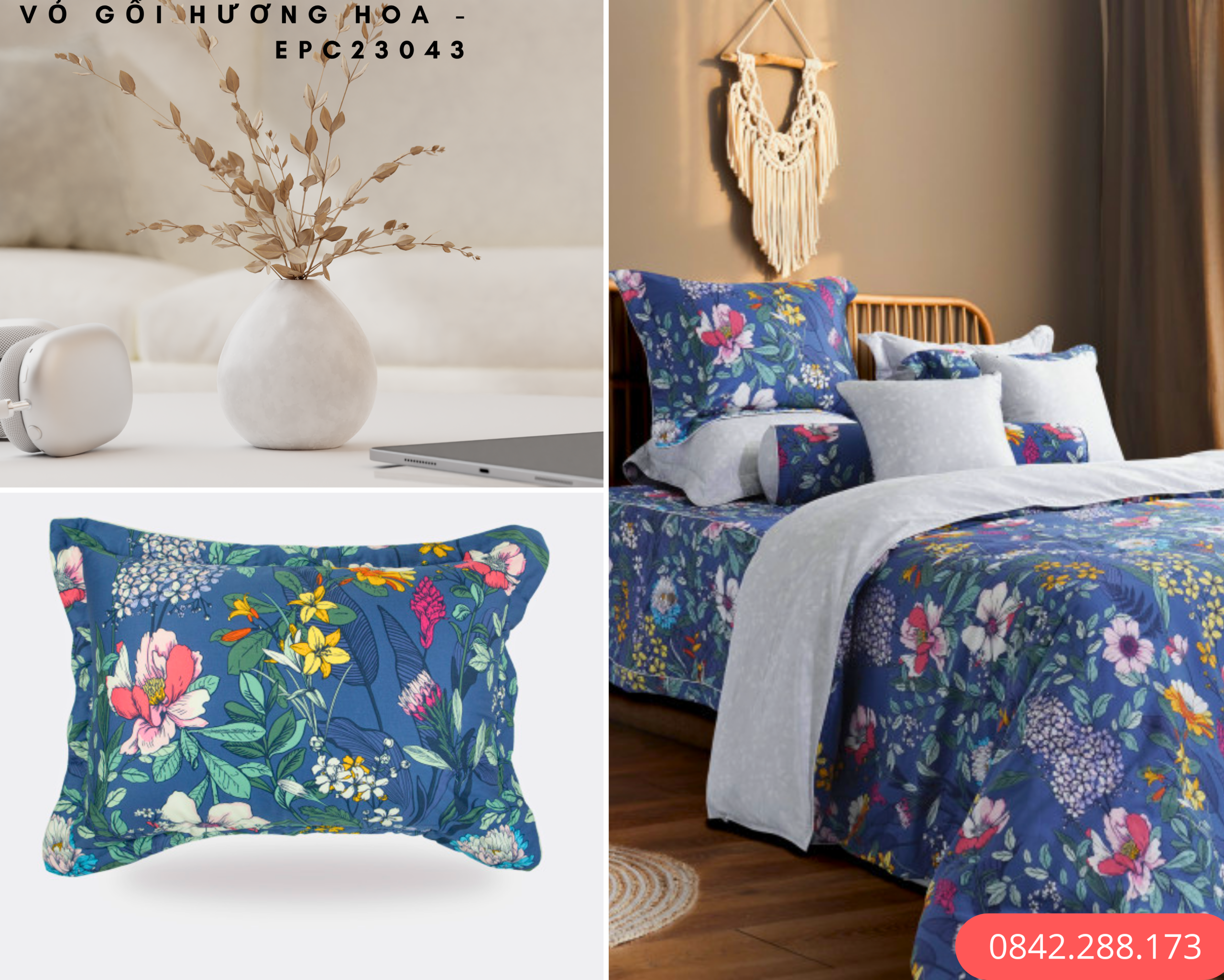 Vỏ gối Hương hoa - EPC23043
