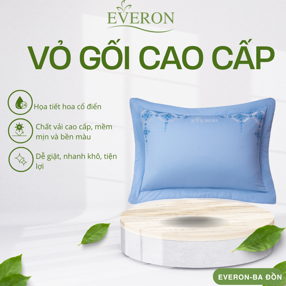 Vỏ gối Chân Trời Xanh - ESM24014 Vỏ gối Chân Trời Xanh - ESM24014